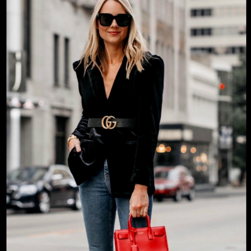 Velvet Blazer